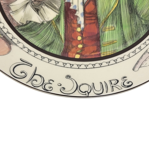 Vintage Royal Doulton "The Squire " Plate Professional Series D6284 England - Picture 3 of 6